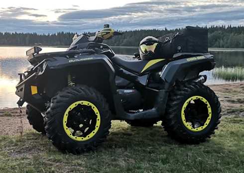 Fyrhjuling Can Am Outlander 1000 XXC stulen i Borgsheden sydväst om Mockfjärd